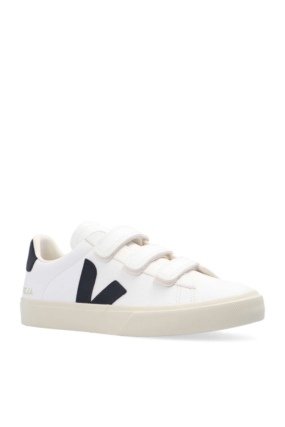 Veja esplar 3 outlet locks en cuir blanc